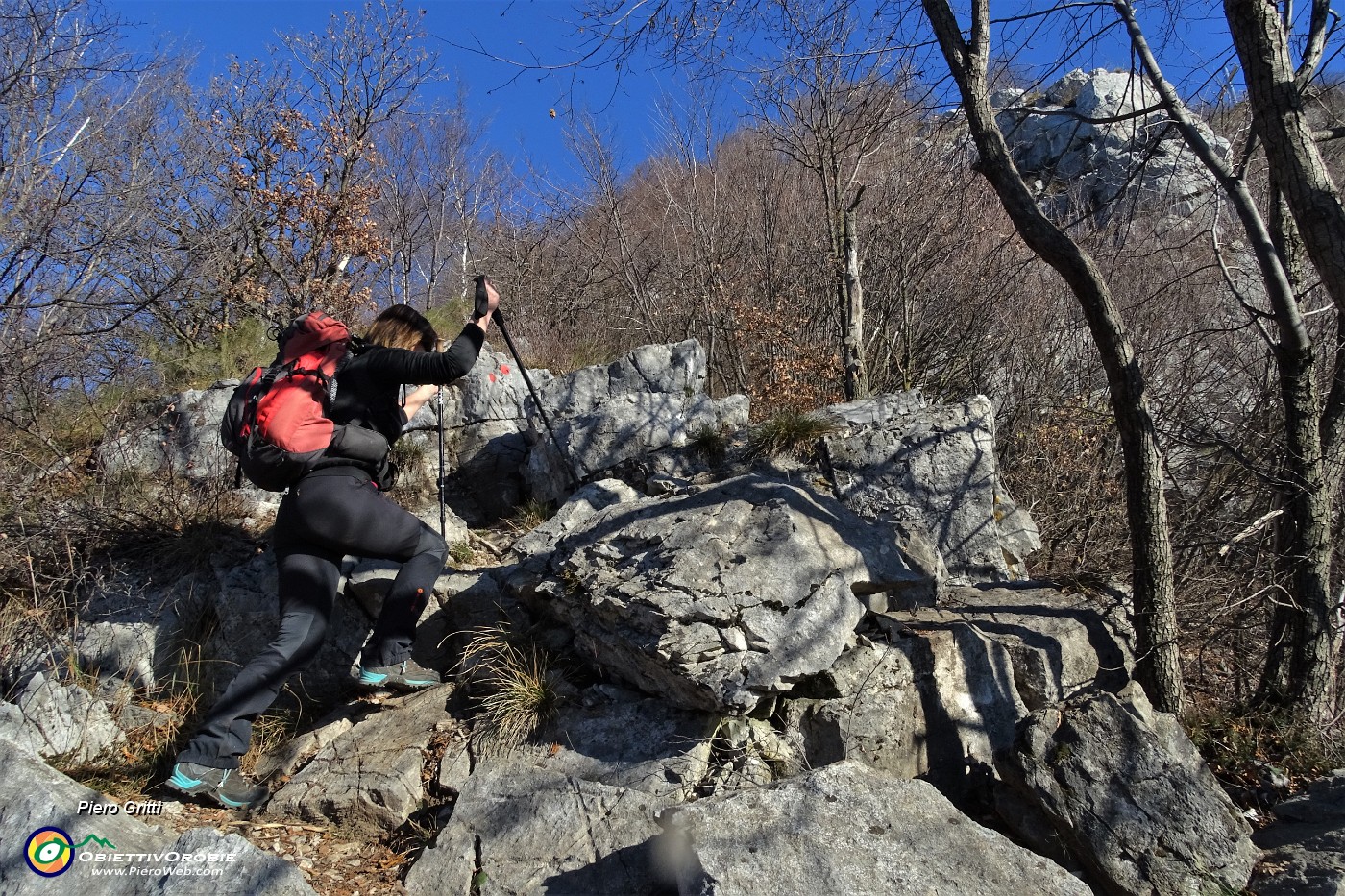 38 Strappo finale, siamo quasi al Crocione del San Martino.JPG